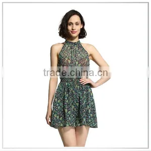 Newest Design Individual Digital Printing Commuter Outfit Cotton Skirt thumbnail-1