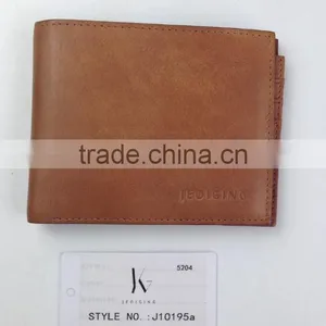 Genuine Cowhide Leather Wallet Classical Style Wallet Men's Genuine Leather Wallet Money Bag thumbnail-1