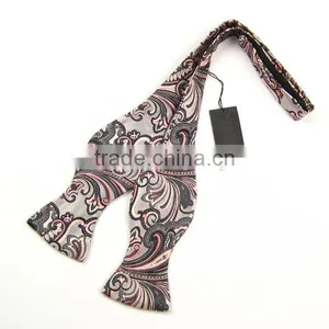HD-DS21Adjustable Jacquard Woven Silk Bowtie/New Fashion Neckwear thumbnail-1