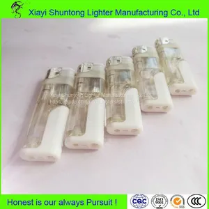 Wholesale Disposable Transparent Gas LED Lighter thumbnail-1