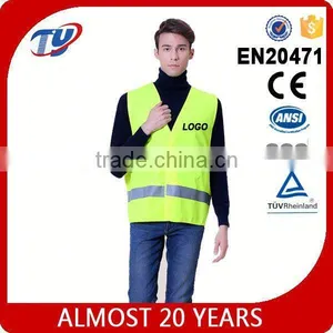 Certified hi Vis Safety Vest thumbnail-1