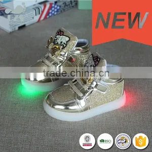 HFR-TS-22-15 2016 Black School Flashing Kids Led Shoes thumbnail-5