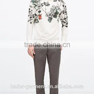 New Product for Mens Floral Sweatshirts Printing Sweatshirt For Men thumbnail-2