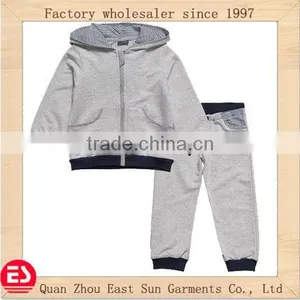 Children Sportwear Hooded Set thumbnail-1