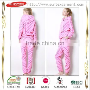 BSCI & SEDEX Certificated Factory 100% Polyester Microfleece Sleep Wear thumbnail-1