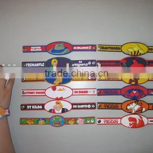 3D Embossed Silicone Wristband thumbnail-1