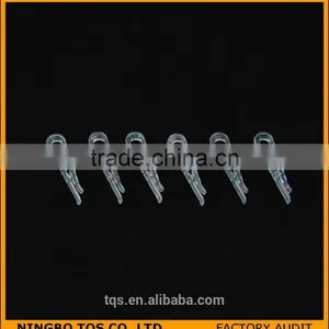 4.6cm Transparent Plastic Shirt Clips for Packing thumbnail-3