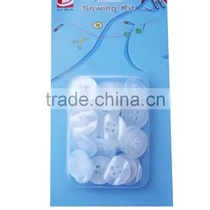 Button Wholesale Sale Four Hole DIY Plastic Button 20mm thumbnail-1