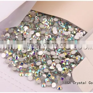 China Best Quality Flat Back Crystal Non Hot Fix AB Rhinestone thumbnail-3