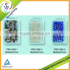 Clear Plastic Bead Storage Box thumbnail-5