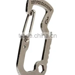 Survival Gear Mini Carabiner Keychain Multi Tool Kit Key Chain thumbnail-1