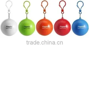 Collapsible Raincoat Disposable Raincoat With Ball Container thumbnail-1