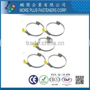 Made in Taiwan Carbon Steel Schlauchklemmen Bridge Hose Clamp Spiral Hose Clamp thumbnail-3