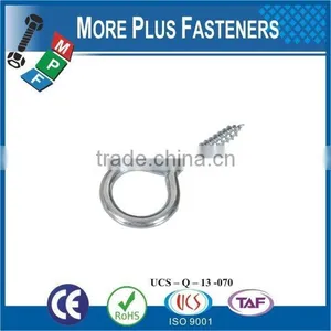 Made in Taiwan High Quality Stainless Steel Hook Lifting Eye Bolt thumbnail-1