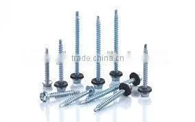 Made in Taiwan Steel Stainless Steel Copper TRIM OVAL HEAD PHIL WITH SPECIAL WASHERSELF DRILLING SCREW thumbnail-5