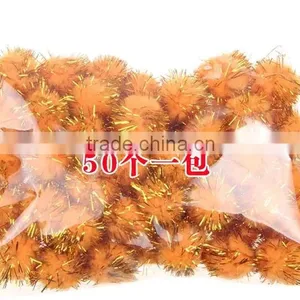 20mm Handmade Art Toys Chenille Stems Bendaroos Christmas Plush Ball Hair Root Diy Children Toys Gifts thumbnail-6