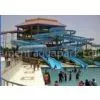 Customized Long Spiral Fiberglass Water Slides , Easy Install Aqua Park Equipment thumbnail-1