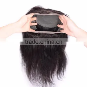 Brazilian Human Hair New Arrival 360 Lace Frontal With Baby Hair thumbnail-2