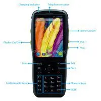 ZKC PDA3501 3G,WiFi,NFC Android Bluetooth Industrial Qr Code Scanner thumbnail-2