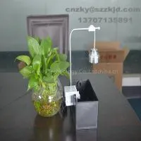 Black Aquarium Lighting LED ZK-LC3 3W Power 220V Voltage Clamp Tropical Fish Turtle Lamp thumbnail-1
