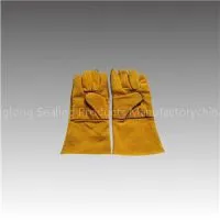 Ceramic Fiber And Cow Leather Gloves Mitten, Finger thumbnail-1