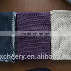 Super Soft Cotton/polyester Acrylic Knitted Baby Blanket thumbnail-1