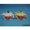 Feng Shui Rice Cake Lucky Cat-pottery Coin Bank-japanese Style thumbnail-1