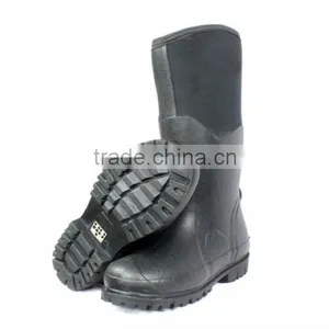 Men's Neoprene Half Boots/rubber Sole Boots thumbnail-1