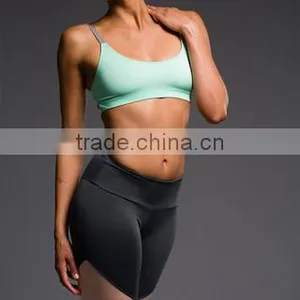 Wholesale Fitness Bra Clothing Women Sport Crop Top Ladies Gym Top thumbnail-1