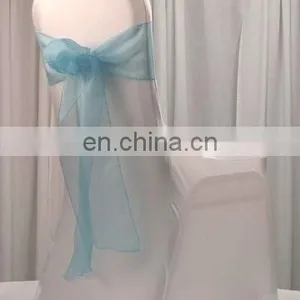 Spandex/lycra Chair Cover in White Color for Wedding thumbnail-1