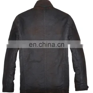 Lastestfashion Hot Selling Stylish Spring Thin Long Denim Coat for Men thumbnail-3