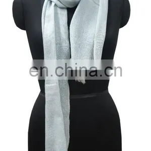 Plain Pashmina Wool Scarfs in HB,Twill thumbnail-1