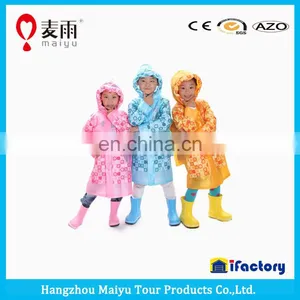Maiyu 2015 Cute Kids/children Polyester Raincoats thumbnail-5