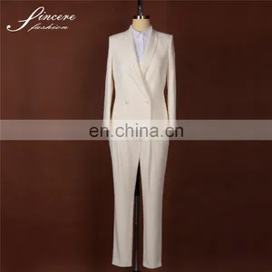 Ladies Viscose Polyester Designer Suit for Girls Blazers Suits for Women Formal Suits for Ladies thumbnail-1