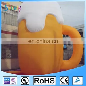 2017 Advertising Giant Inflatable Promotional Beer Cup, Giant Inflatable Beer Mug for Promotion thumbnail-1