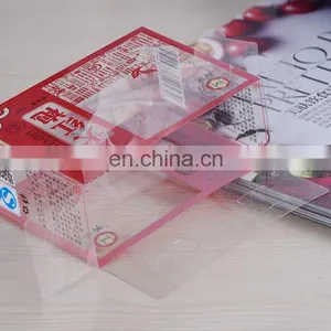 Guangzhou Factory Produced Food Plastic Box, PP/PVC/PET Plastic Transparent Tea Box Printing thumbnail-5