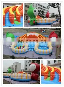 Hot Sale Commercial Grade PVC Brand New FU050 Inflatable Giant Cartoon Fun City thumbnail-1