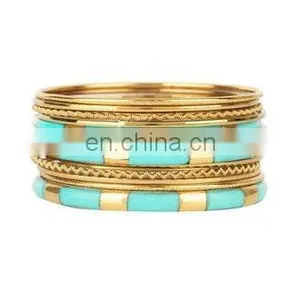 2013 Turquoise Fashion Stack Bangle thumbnail-1