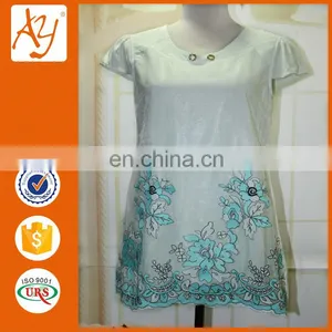 Latest Net Embroidery Lace Blouse Designs thumbnail-6
