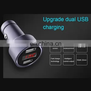 New Products 2017 Innovative Product Mobile Phone Fast Car Charger Dual USB Ports Car Charger for IPhone 8 X thumbnail-5