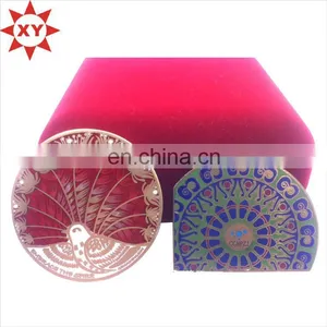 Hot Sale Souvenir Gift Peacock Hard Enamel Gold Coin thumbnail-1