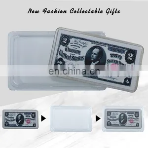 WR Year 1981 USD 2 Commemorative Silver Bar American 1 oz 999 Silver Bullion for Mother's Day Gifts thumbnail-4