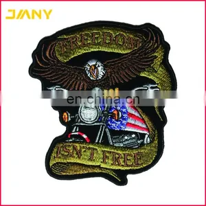 Custom Iron on Embroidered Adhesive Clothing Patches thumbnail-5