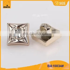 ABS Plastic Rhinestone Button BA60157 thumbnail-1