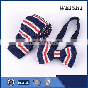 Cheap Pre-tied Silk Knitted Bowtie thumbnail-1