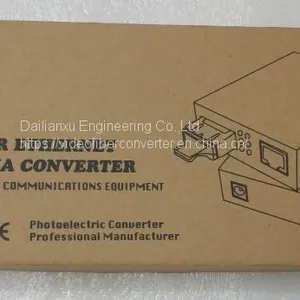 HD IP Camera to Fiber Converter Gigabit Ethernet Fiber Optic Transmitter and Receiver Single Port Fiber Media Converter thumbnail-5