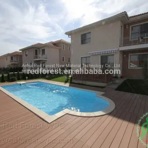 Water Proof Wpc Decking for Outdoor Swimming Pool & Construction thumbnail-1