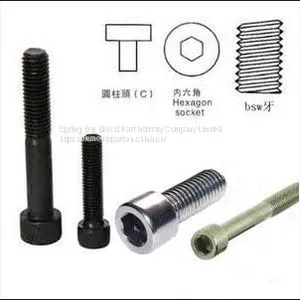 Metric Socket Head Bolt,DIN 912 / ISO 4762 High Tension Fasteners thumbnail-1
