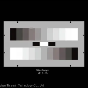Sine Image YE0165 11 Paths Gray Scale Card for Camera Mobile Phone Lens Halftone Reproduction Testing (D = 0.56) thumbnail-1