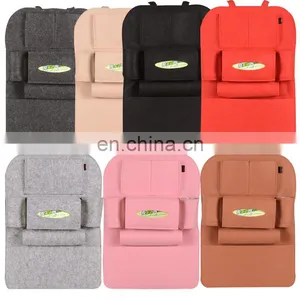 Multi Pockets Car Back Seat Organizer Felt Car Storage Bag for Car thumbnail-5